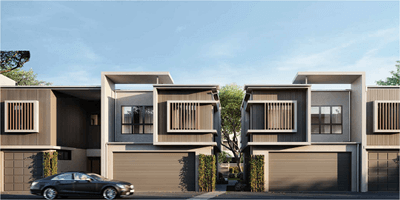 休闲舒适海边度假联排别墅